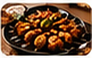 Charcoal grilled BBQ