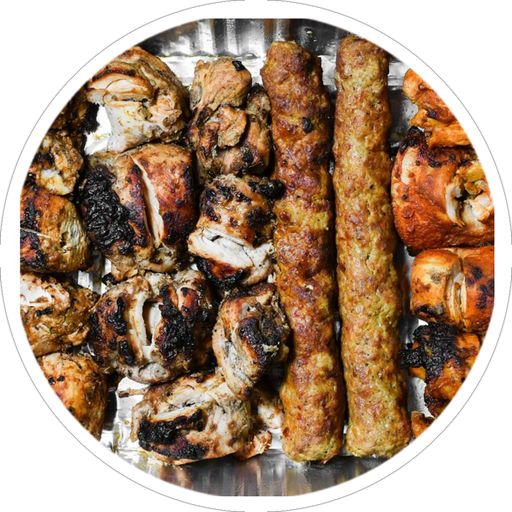 Mixed grill fresh off the Kababistan koyla grill
